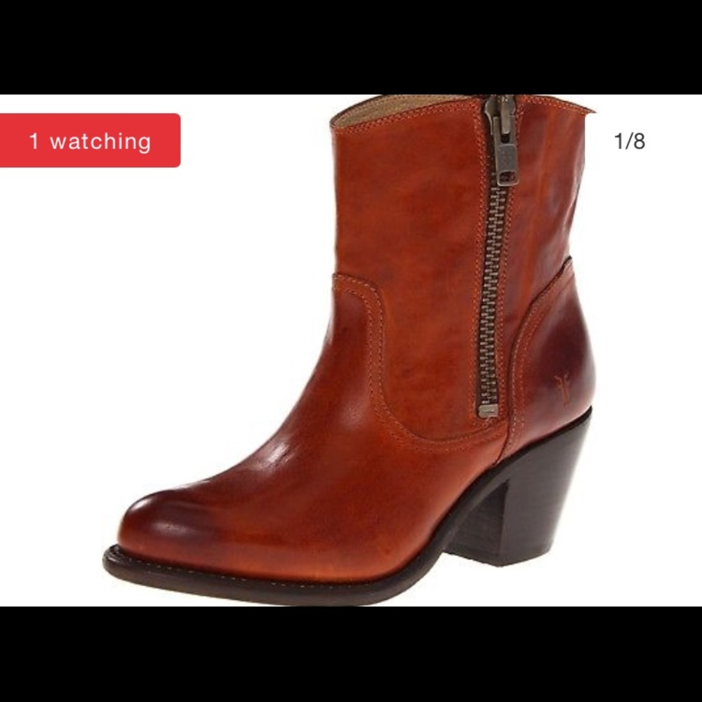 Frye Leslie Zip Booties